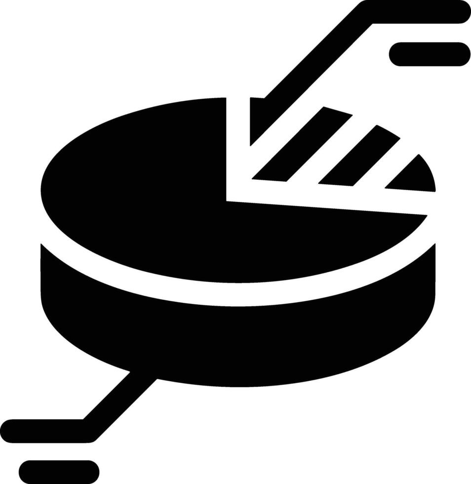 Chart icon symbol image for data statistic analysis illustration vector
