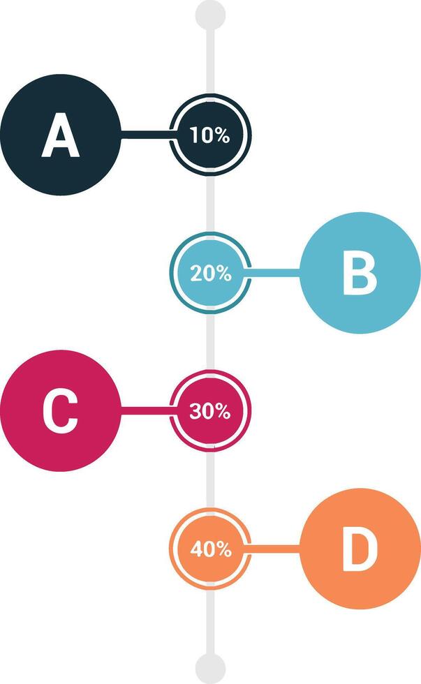 Chart icon symbol image for data statistic analysis illustration vector