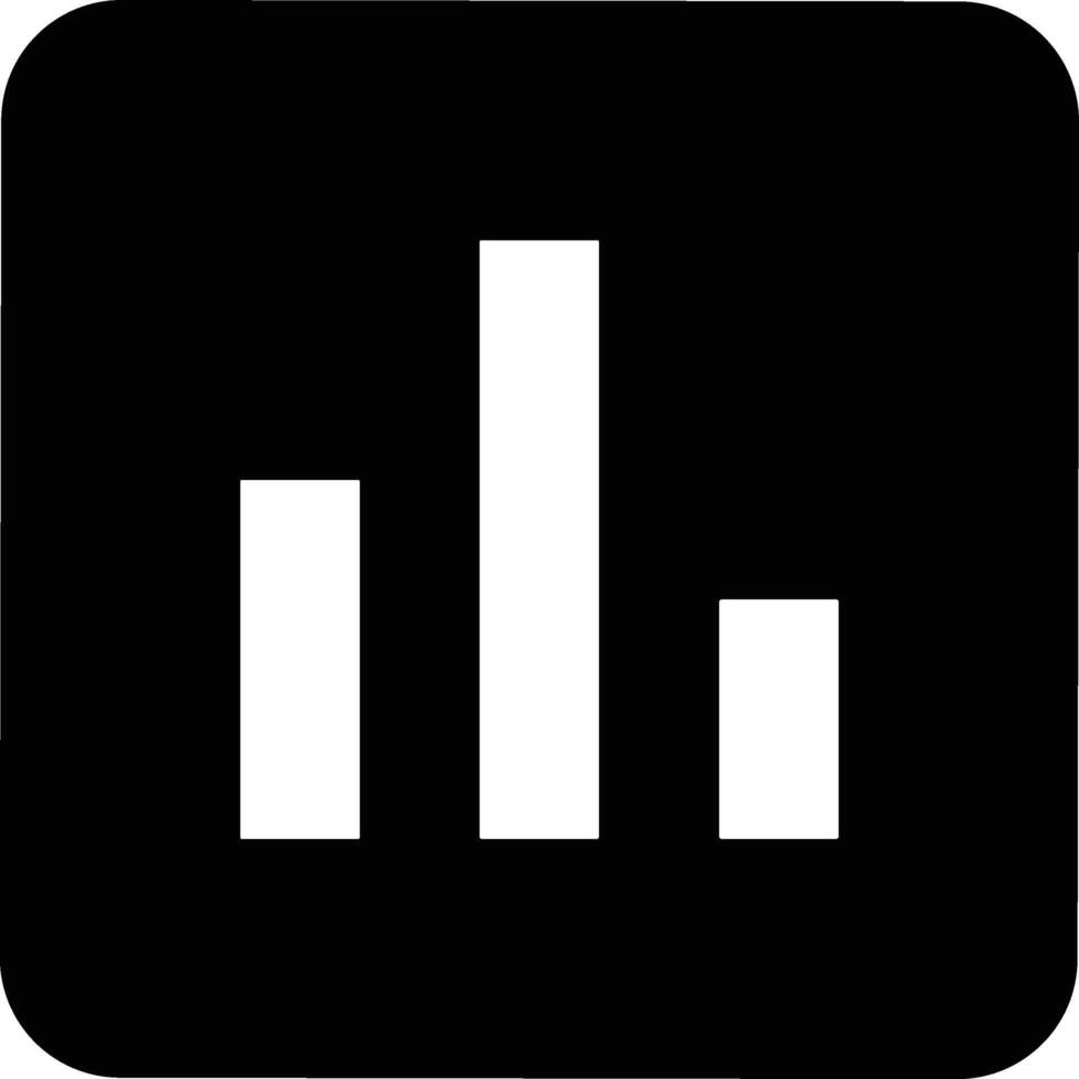 Chart icon symbol image for data statistic analysis illustration vector