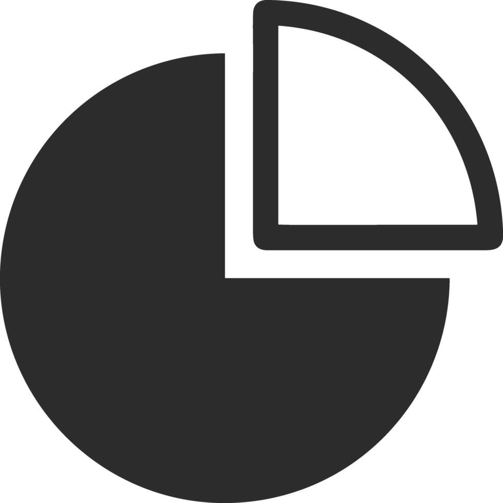 Chart icon symbol image for data statistic analysis illustration vector