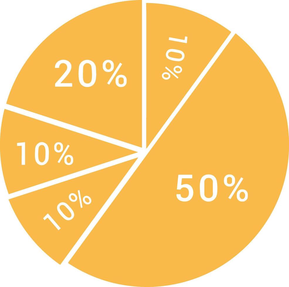 Chart icon symbol image for data statistic analysis illustration vector