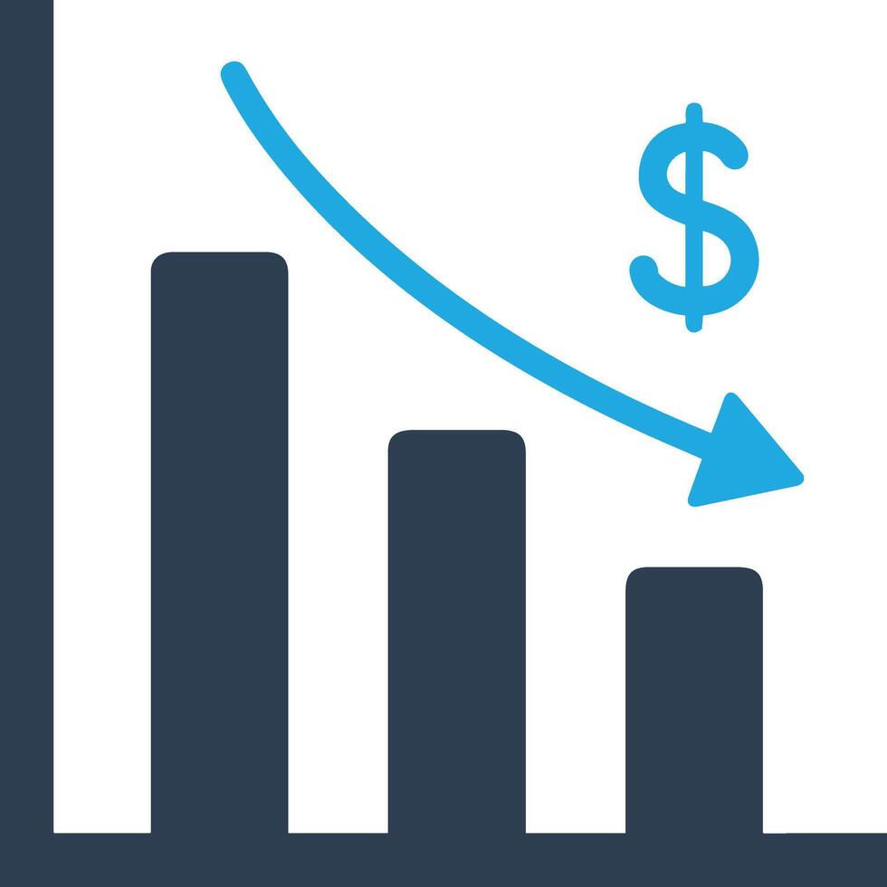 Chart icon symbol image for data statistic analysis illustration vector