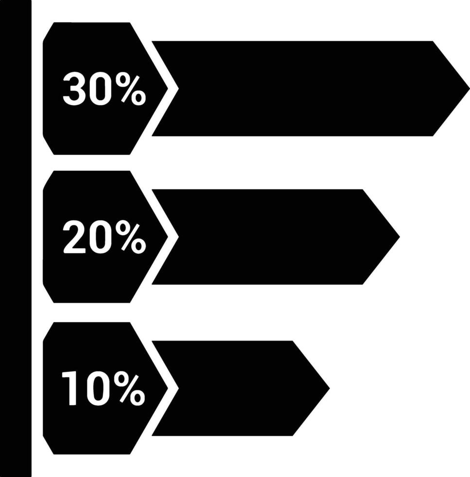 Chart icon symbol image for data statistic analysis illustration vector