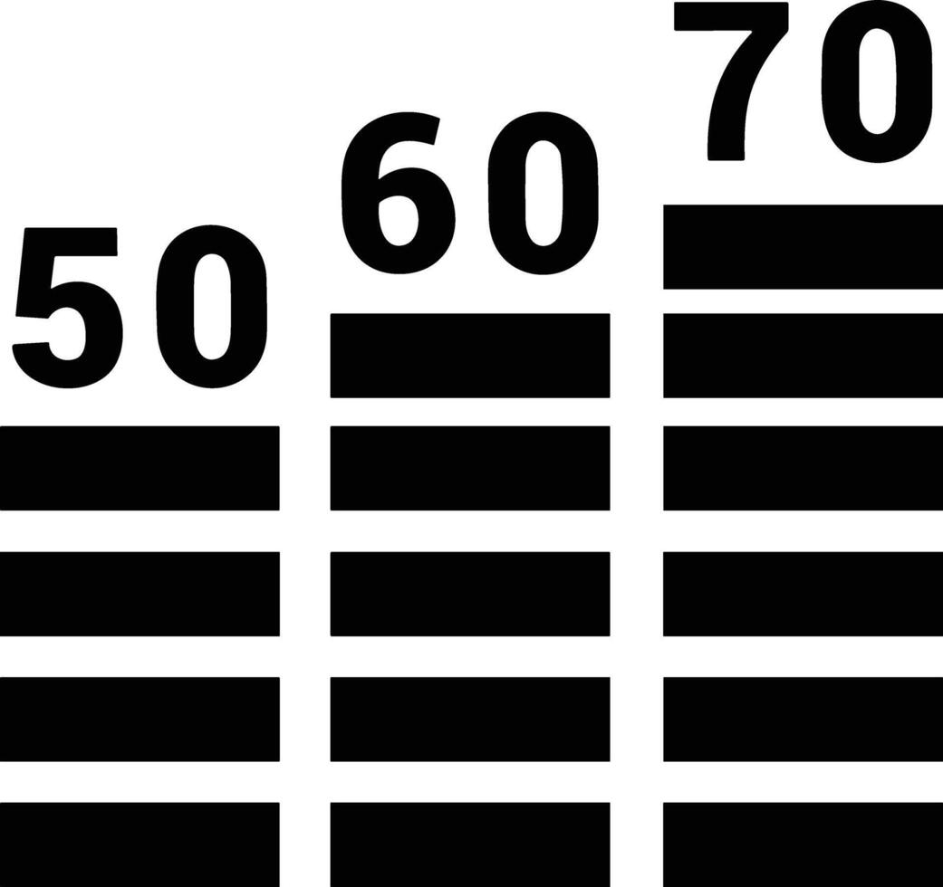 Chart icon symbol image for data statistic analysis illustration vector