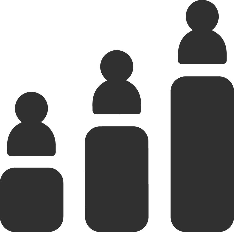 Chart icon symbol image for data statistic analysis illustration vector