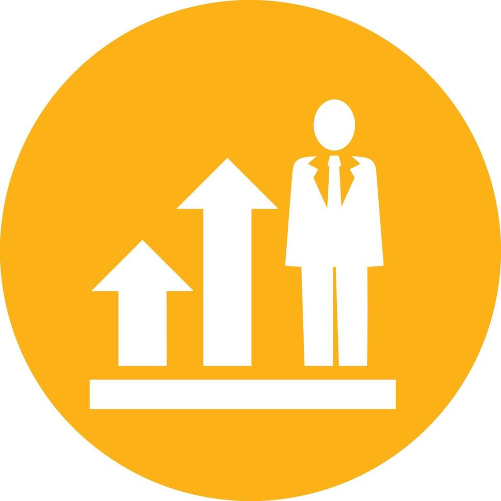 Chart icon symbol image for data statistic analysis illustration vector