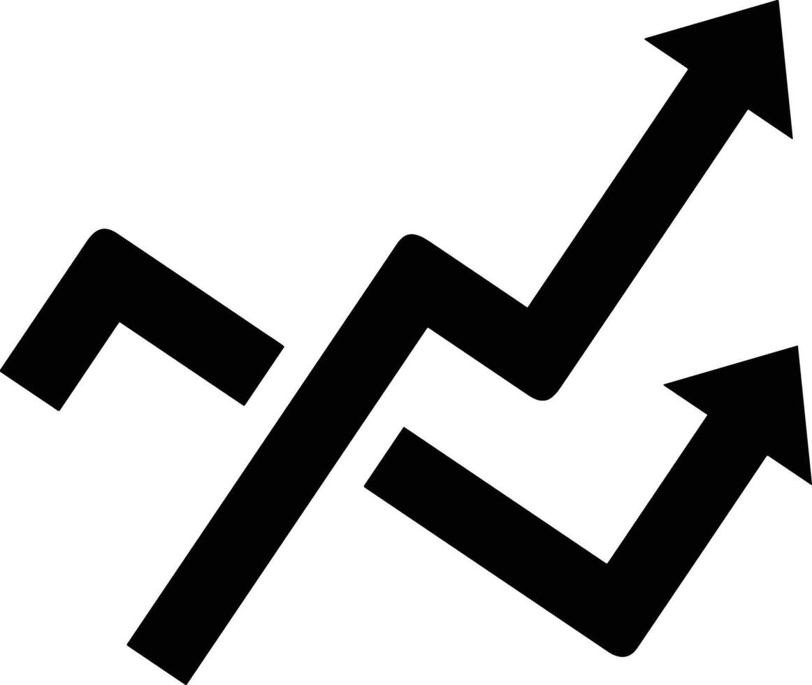 Chart icon symbol image for data statistic analysis illustration vector