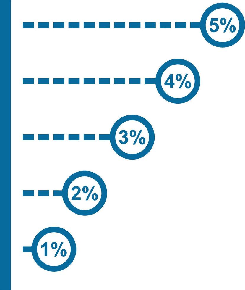 Chart icon symbol image for data statistic analysis illustration vector