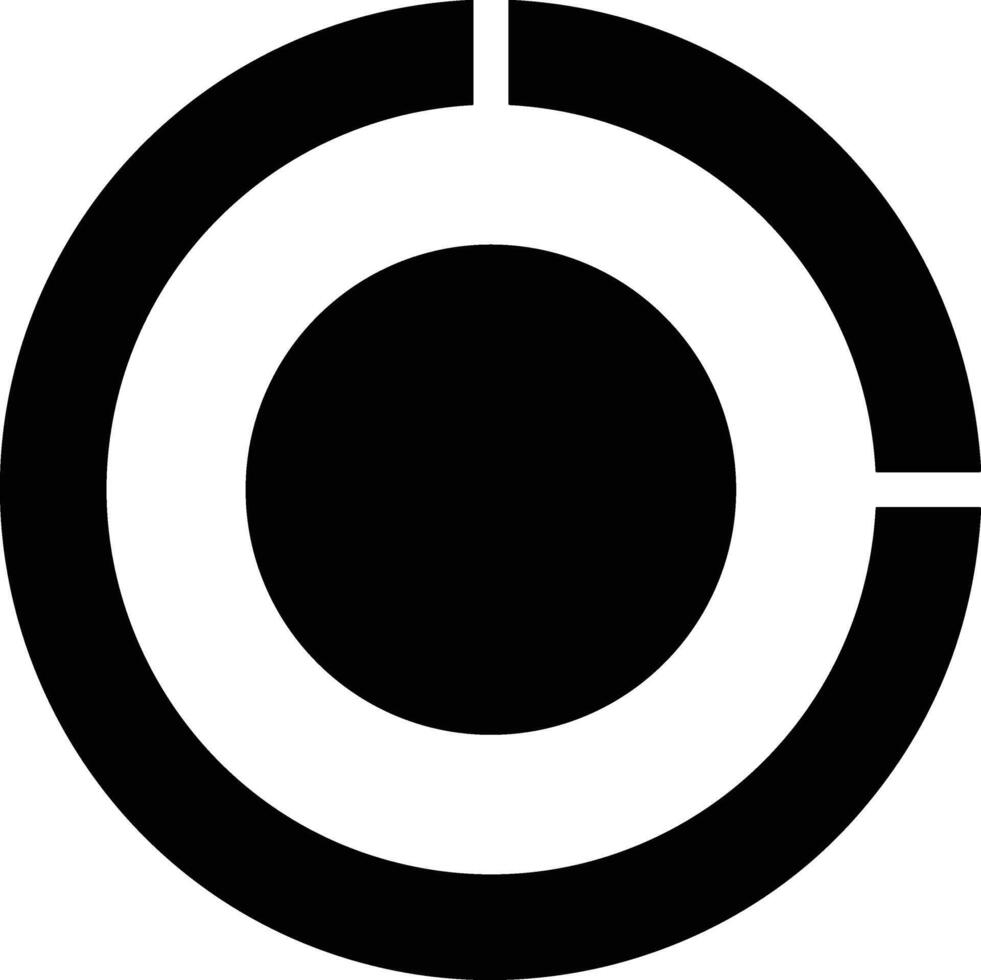 Chart icon symbol image for data statistic analysis illustration vector