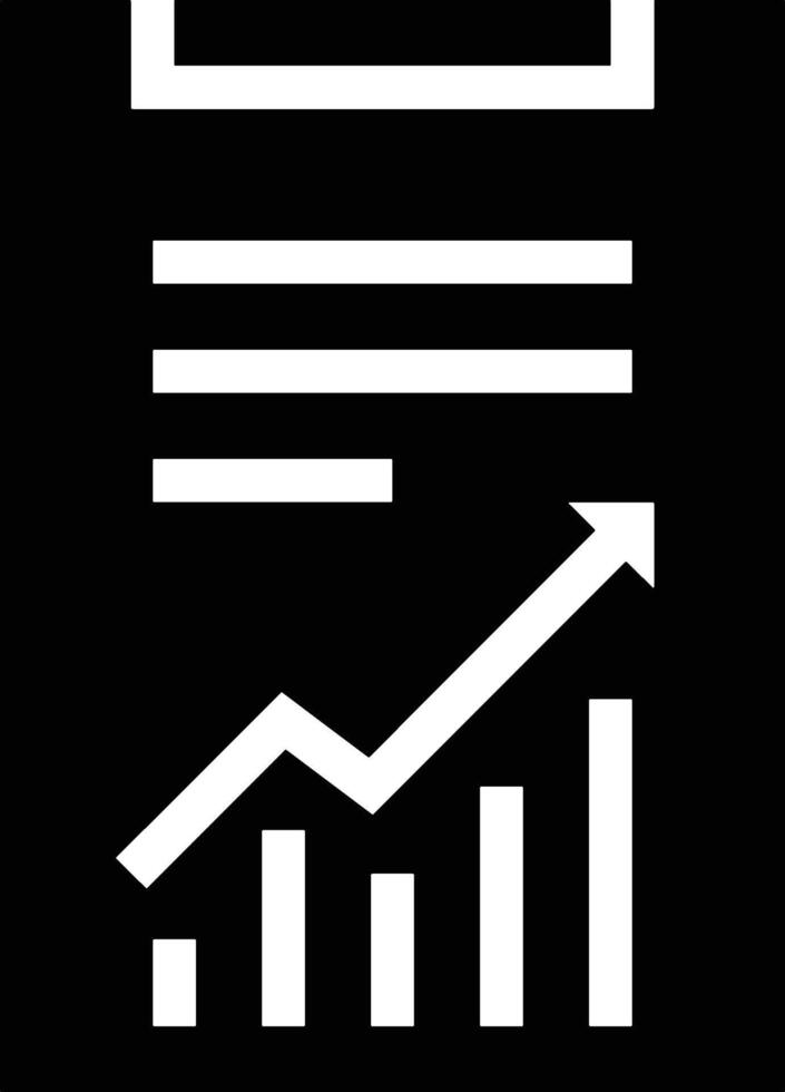 Chart icon symbol image for data statistic analysis illustration vector