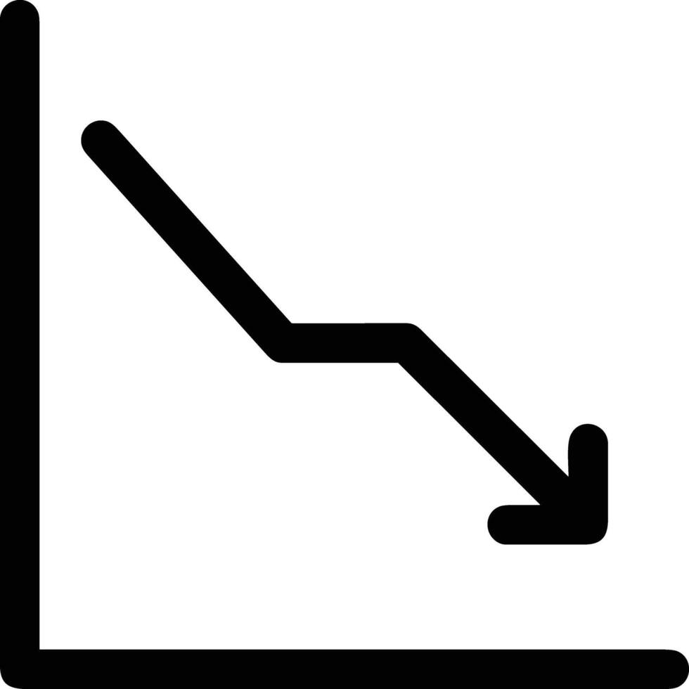 Chart icon symbol image for data statistic analysis illustration vector