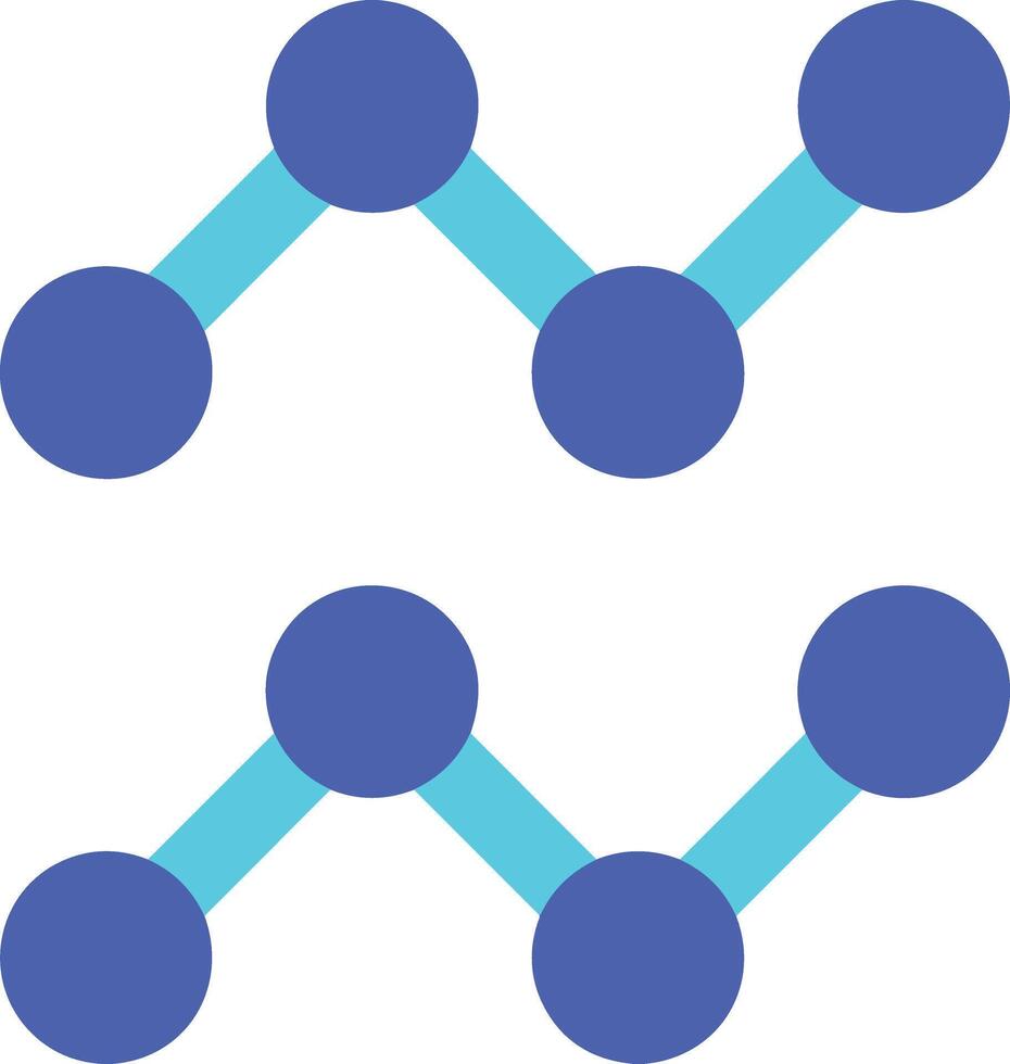 Chart icon symbol image for data statistic analysis illustration vector