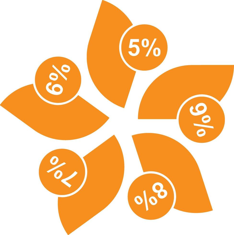 Chart icon symbol image for data statistic analysis illustration vector