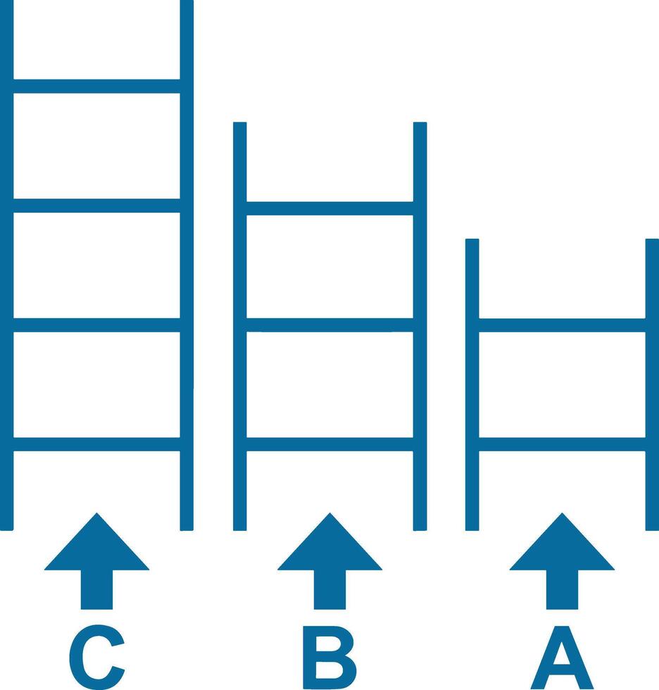 Chart icon symbol image for data statistic analysis illustration vector