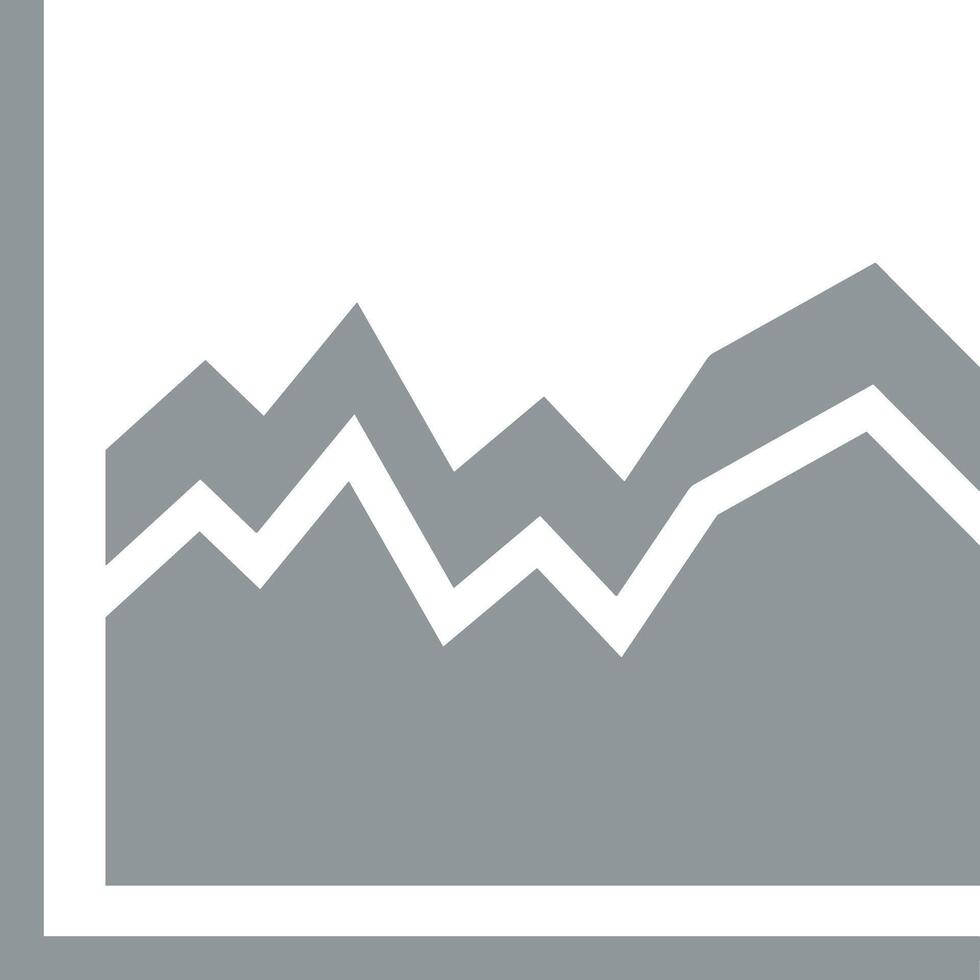 Chart icon symbol image for data statistic analysis illustration vector