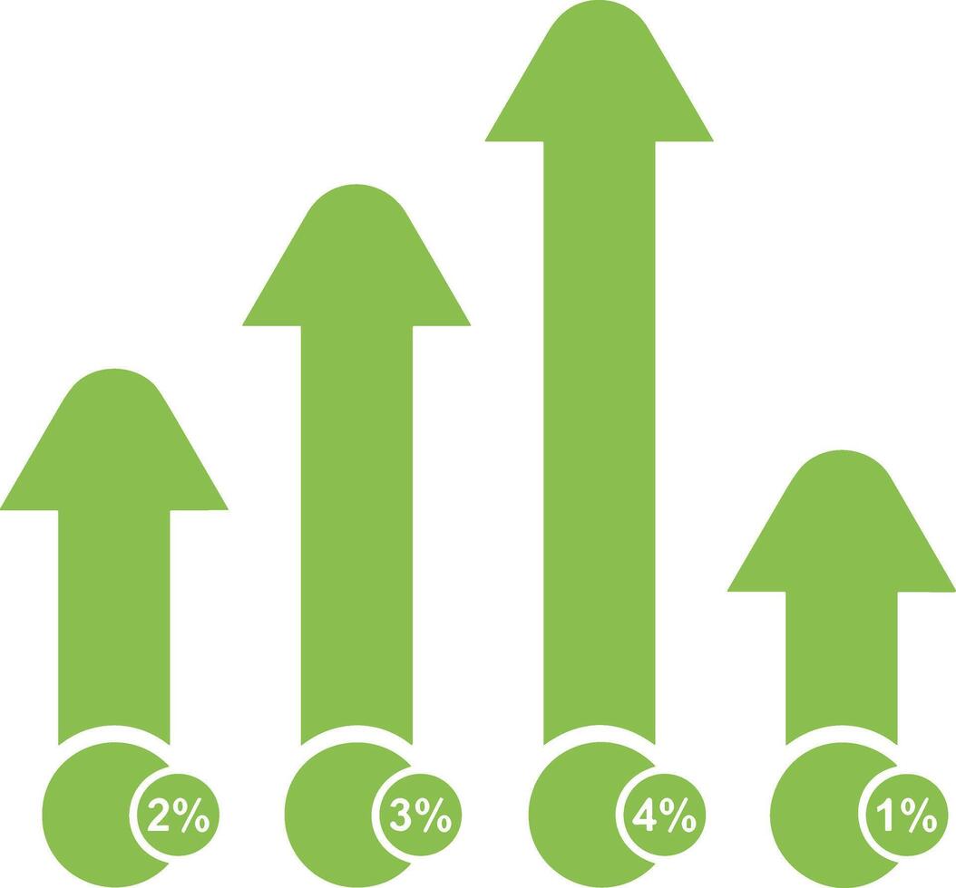 Chart icon symbol image for data statistic analysis illustration vector