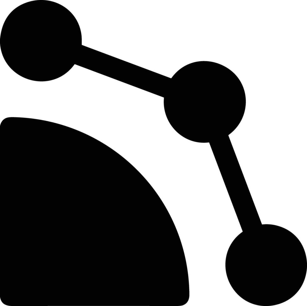 Chart icon symbol image for data statistic analysis illustration vector