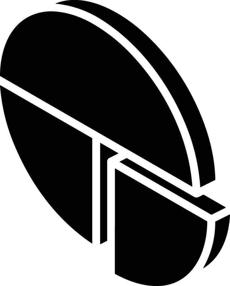 Chart icon symbol image for data statistic analysis illustration vector