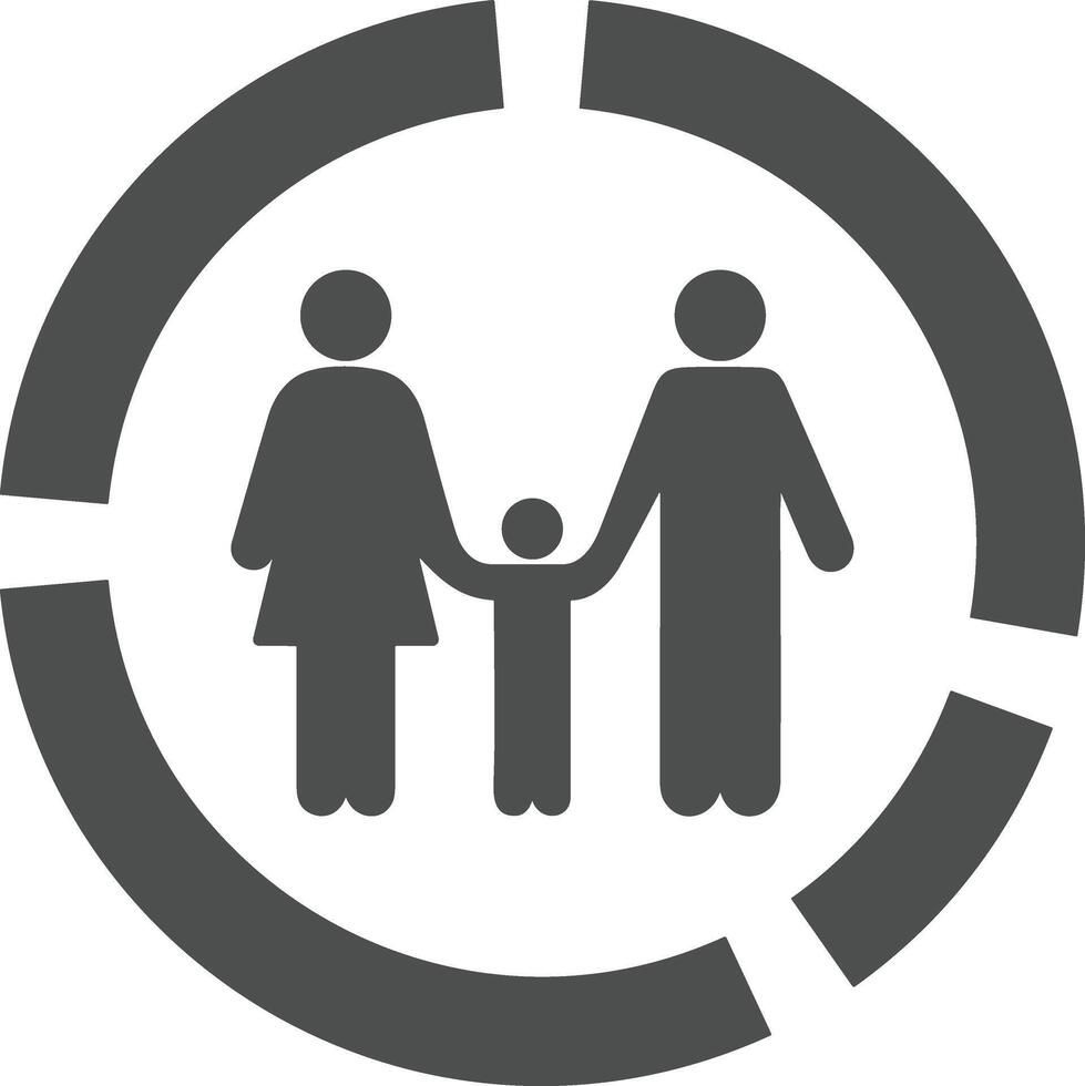 Chart icon symbol image for data statistic analysis illustration vector