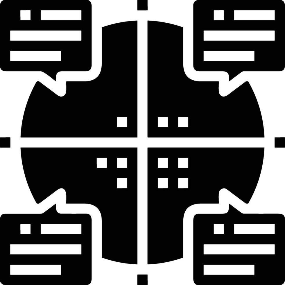 Chart icon symbol image for data statistic analysis illustration vector