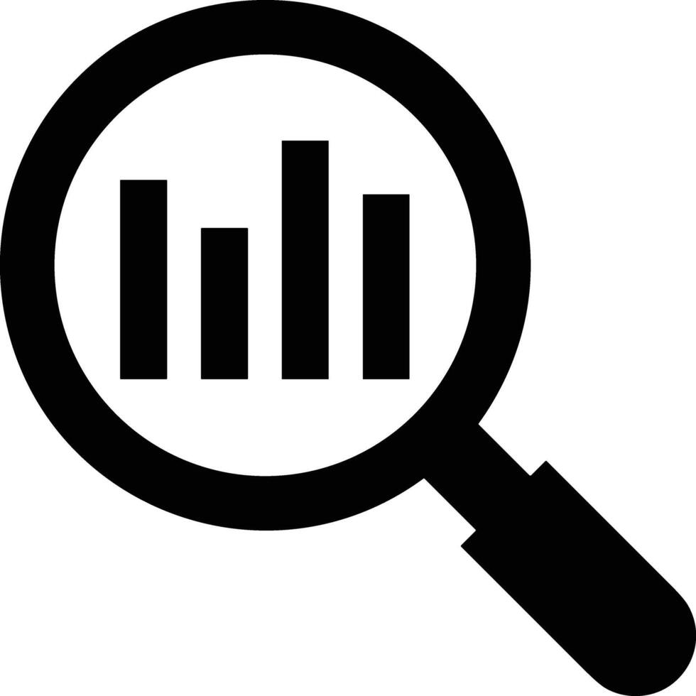 Chart icon symbol image for data statistic analysis illustration vector
