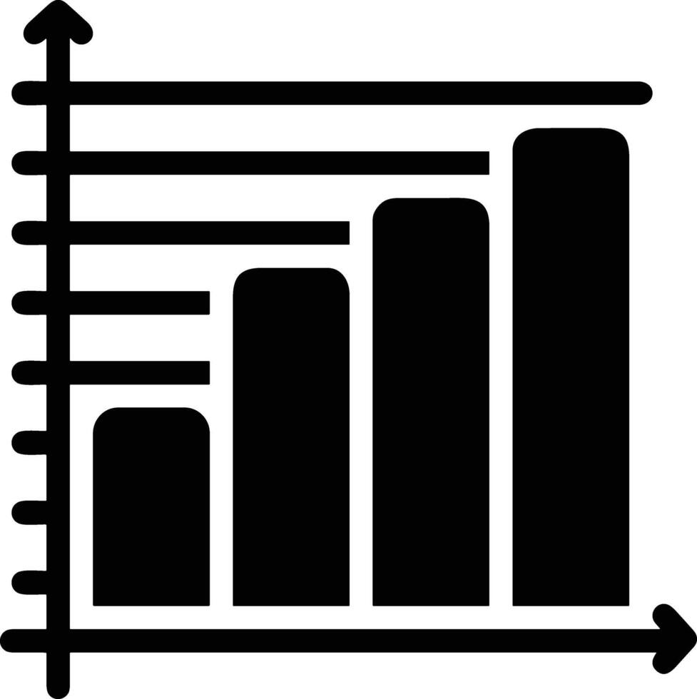 Chart icon symbol image for data statistic analysis illustration vector