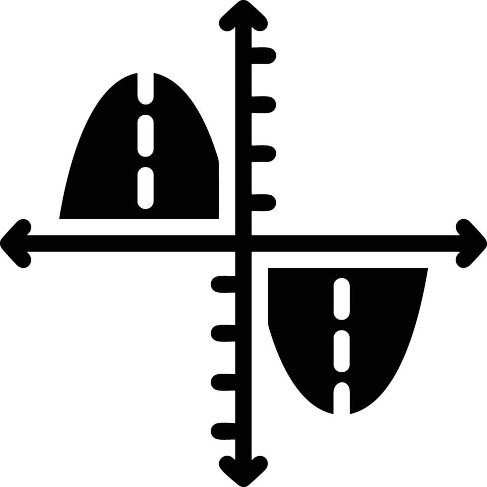 Chart icon symbol image for data statistic analysis illustration vector