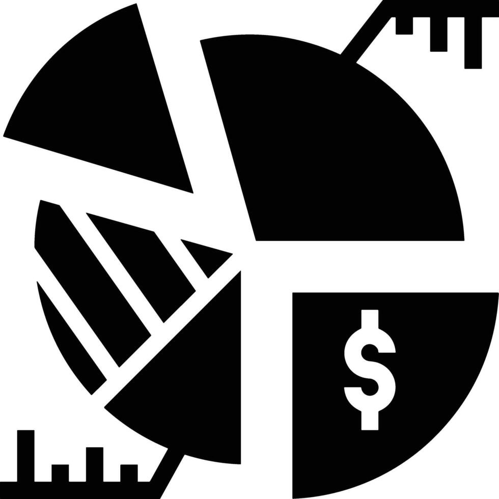 Chart icon symbol image for data statistic analysis illustration vector