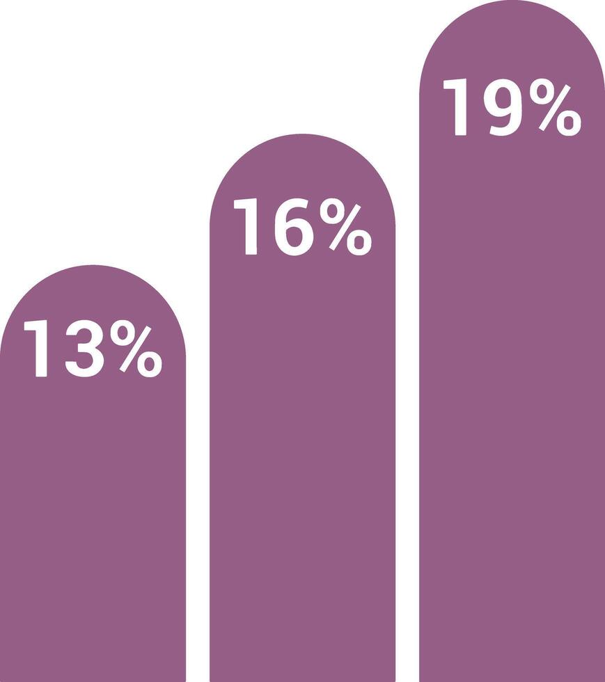 Chart icon symbol image for data statistic analysis illustration vector