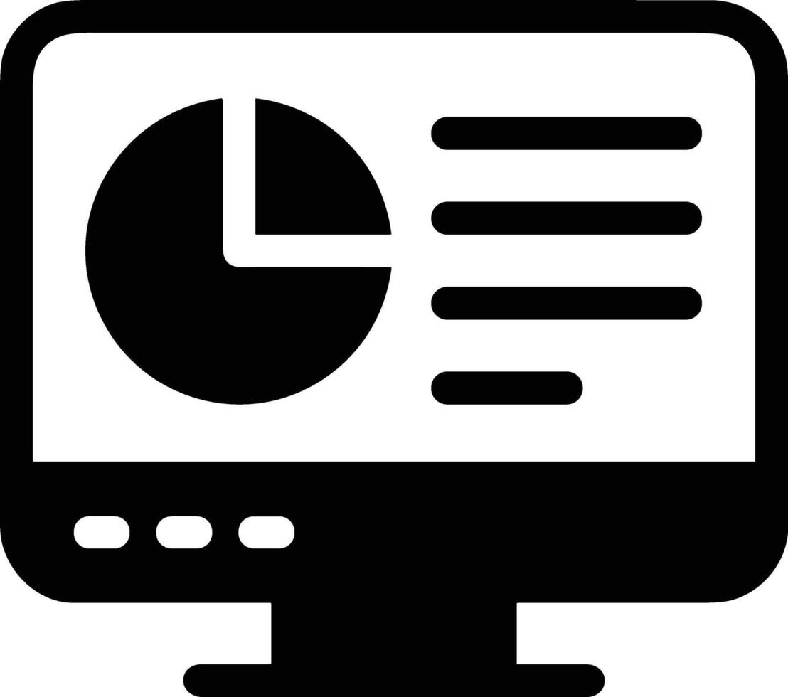 Chart icon symbol image for data statistic analysis illustration vector