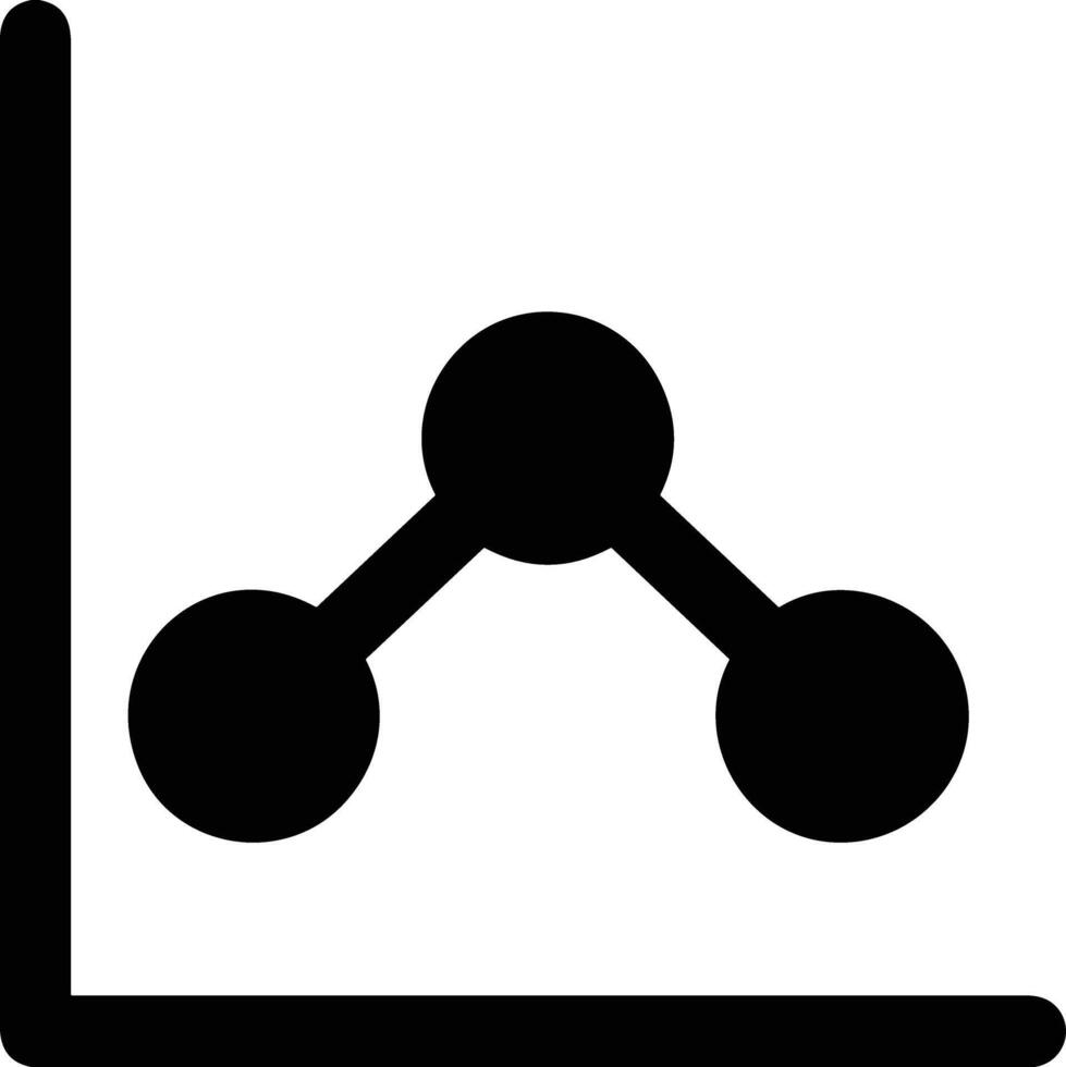 Chart icon symbol image for data statistic analysis illustration vector