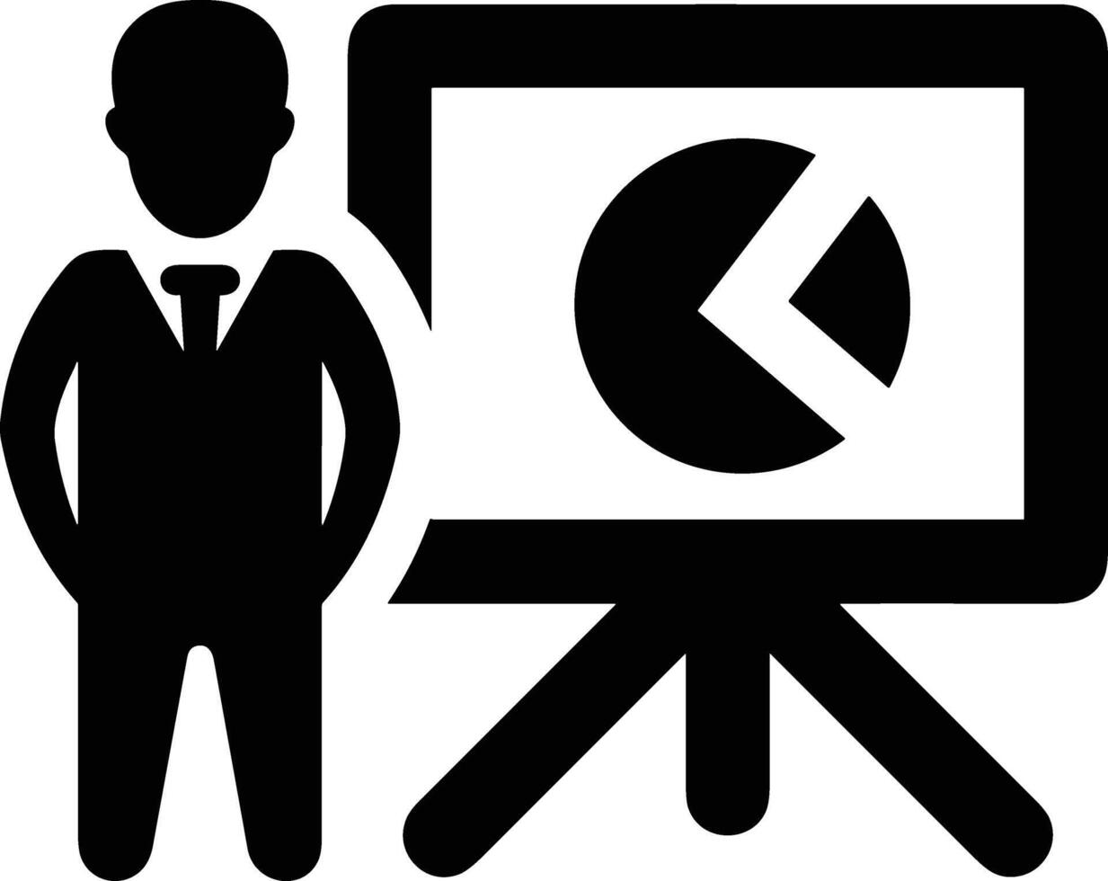 Chart icon symbol image for data statistic analysis illustration vector