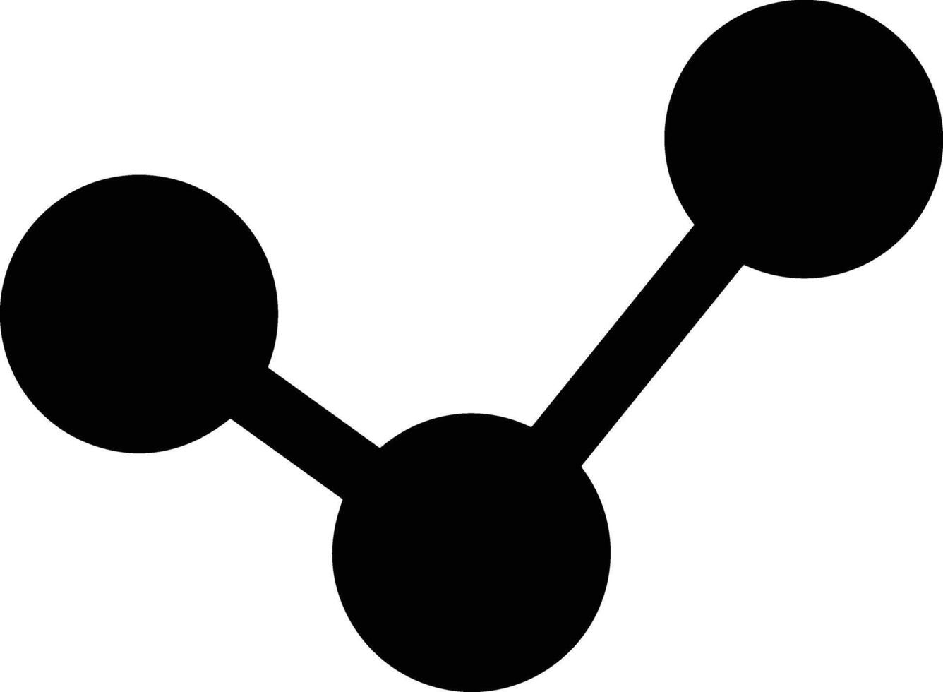 Chart icon symbol image for data statistic analysis illustration vector