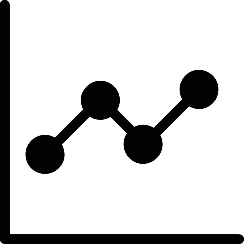 Chart icon symbol image for data statistic analysis illustration vector
