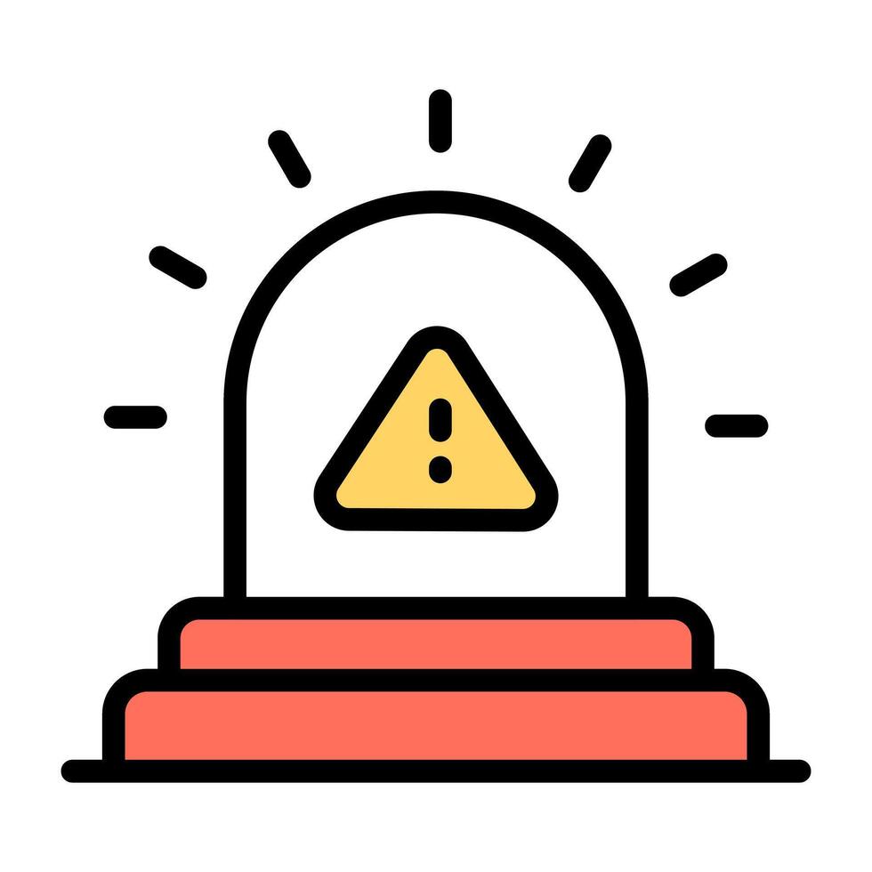 A perfect design icon of warning vector