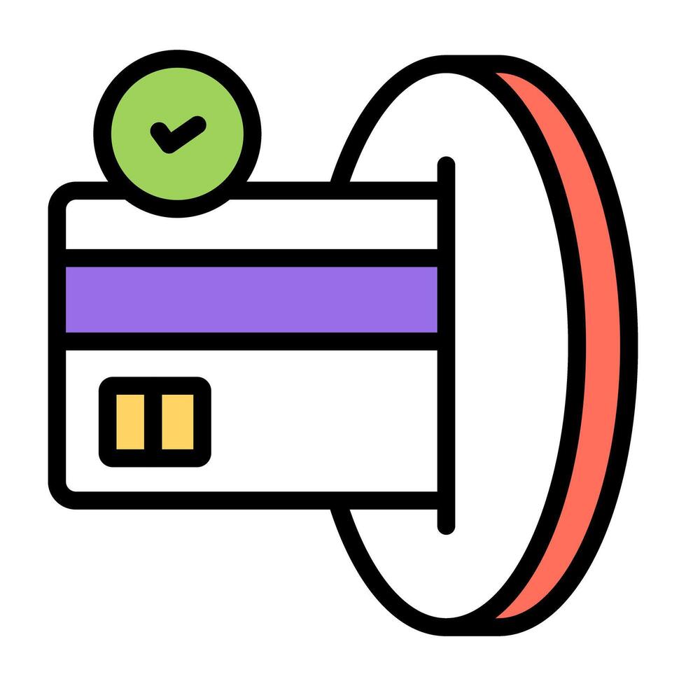 Perfect design icon of atm withdrawal vector