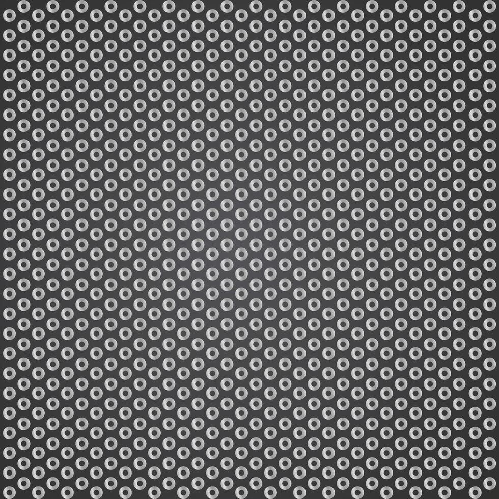 a black and white patterned background with circles vector