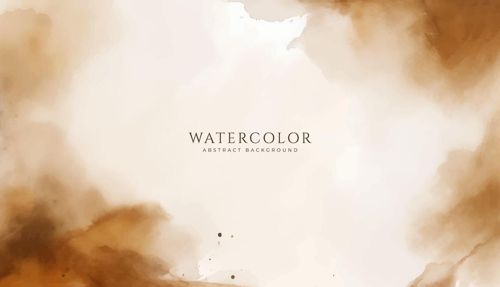 Abstract horizontal watercolor background. Neutral light colored empty space background illustration vector