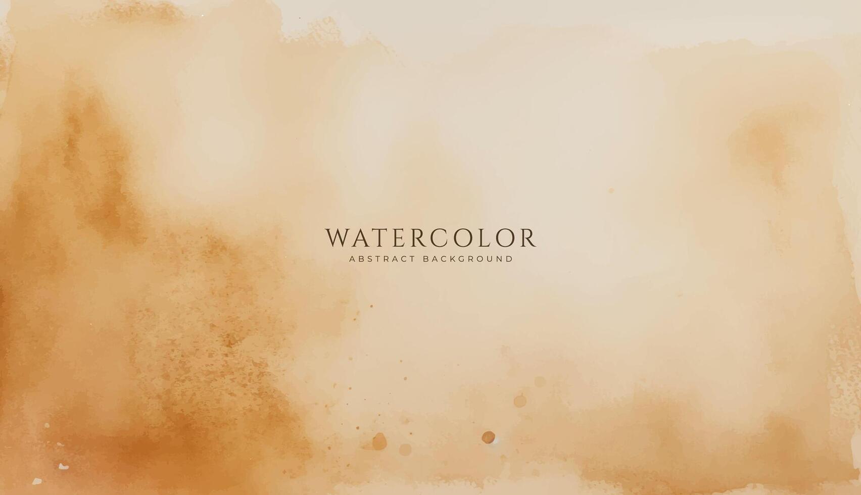 Abstract horizontal watercolor background. Neutral light colored empty space background illustration vector