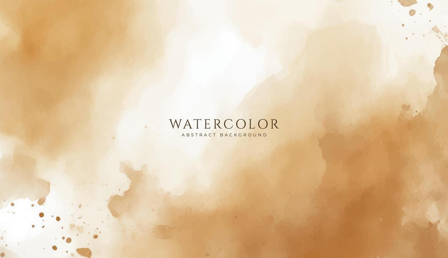 Abstract horizontal watercolor background. Neutral light colored empty space background illustration vector