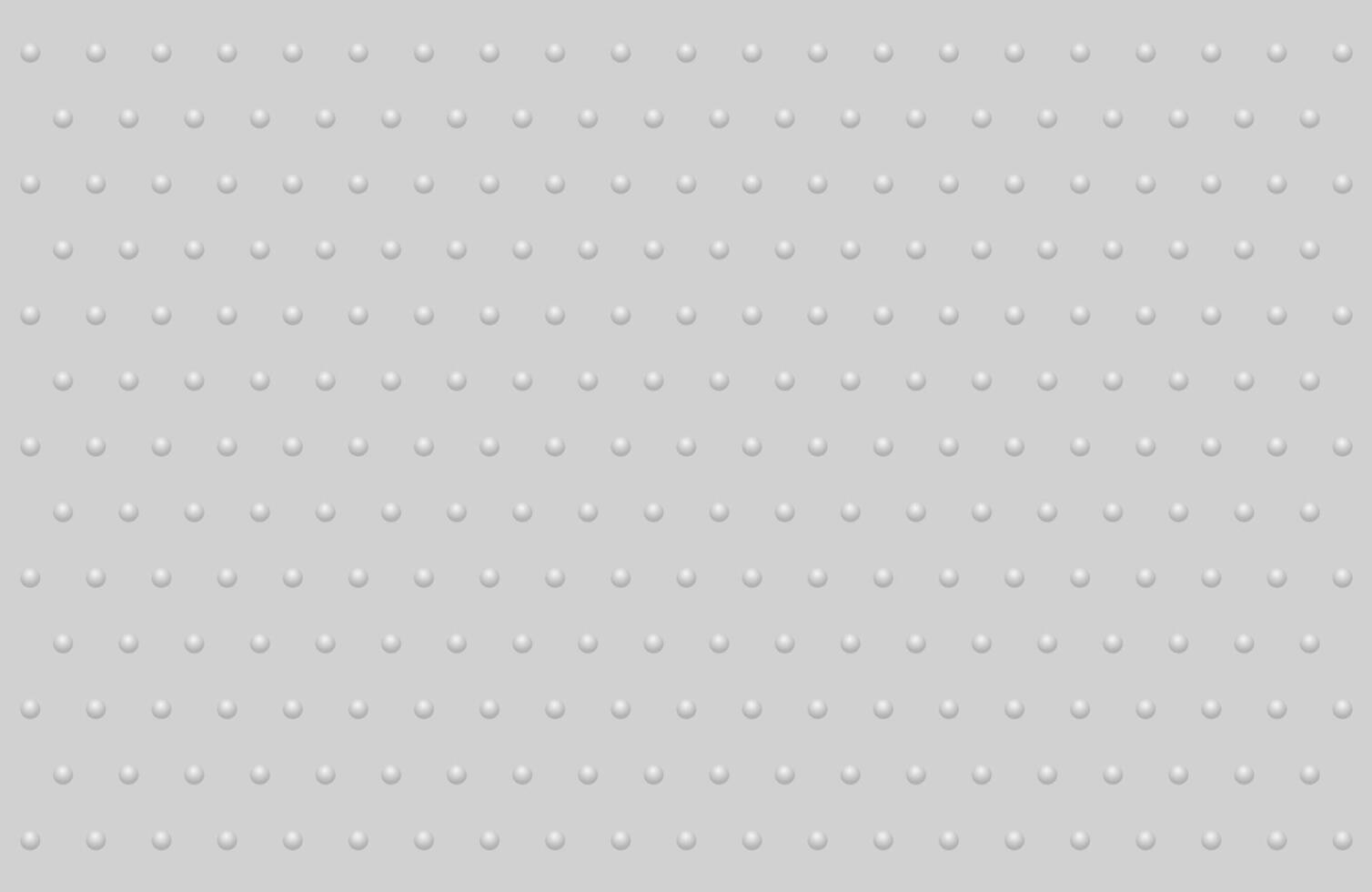Surface 3D Texture with round spheres on a grey background vector