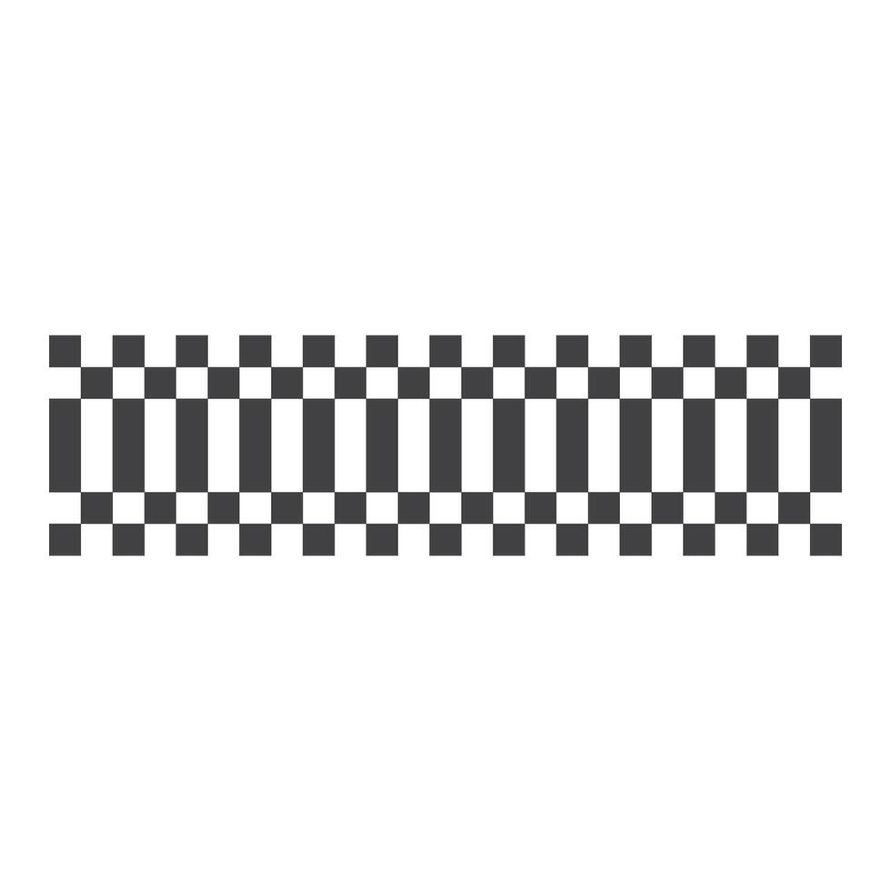 Racing Flag Motif Element, Y2K Streetwear Element vector