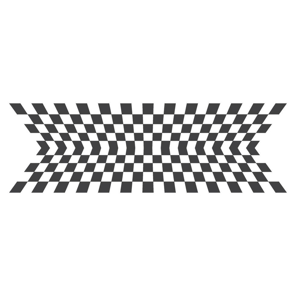 Racing Flag Motif Element, Y2K Streetwear Element vector
