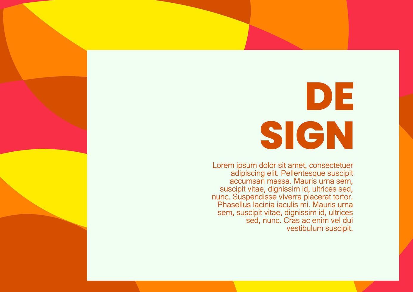 Colorful background with abstract shapes vector