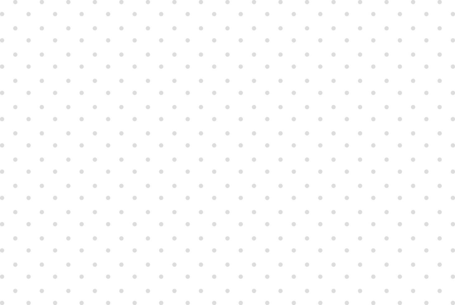 White polka dot texture. Clean blueprint background. Packaging and ornament template. Abstract pixel backdrop for web site. Monochrome small textured vector