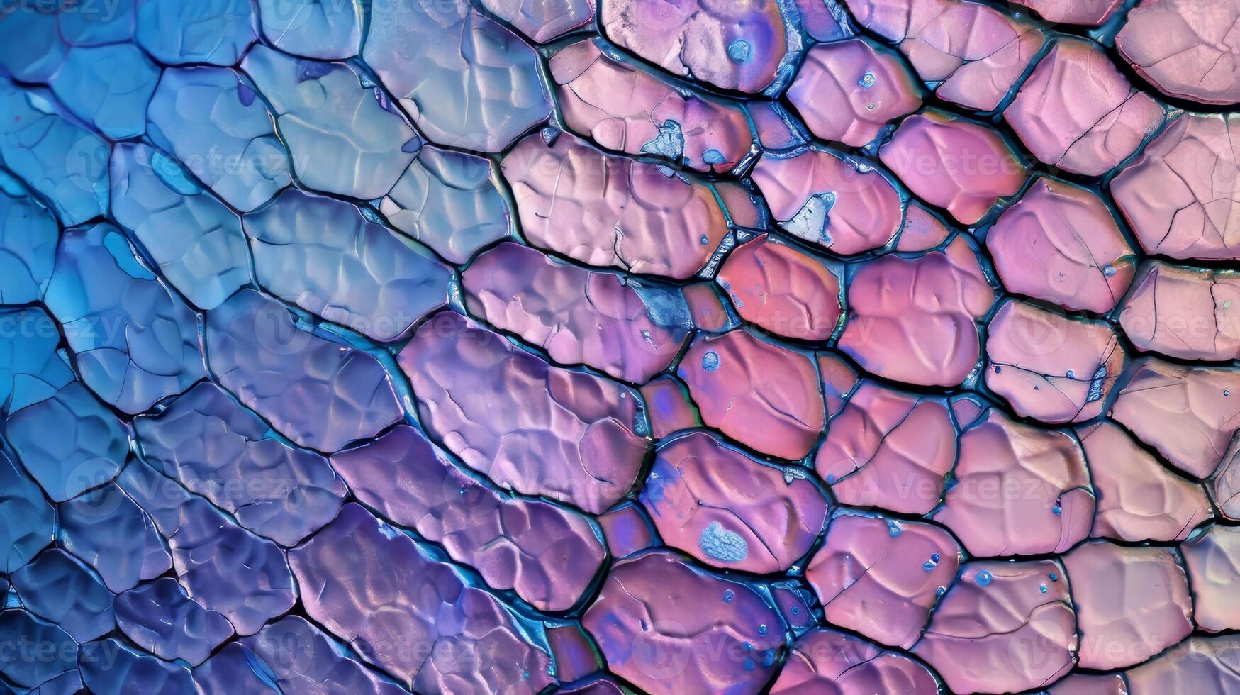 Colorful Iridescent Abstract Texture with Pink and Blue Tones photo