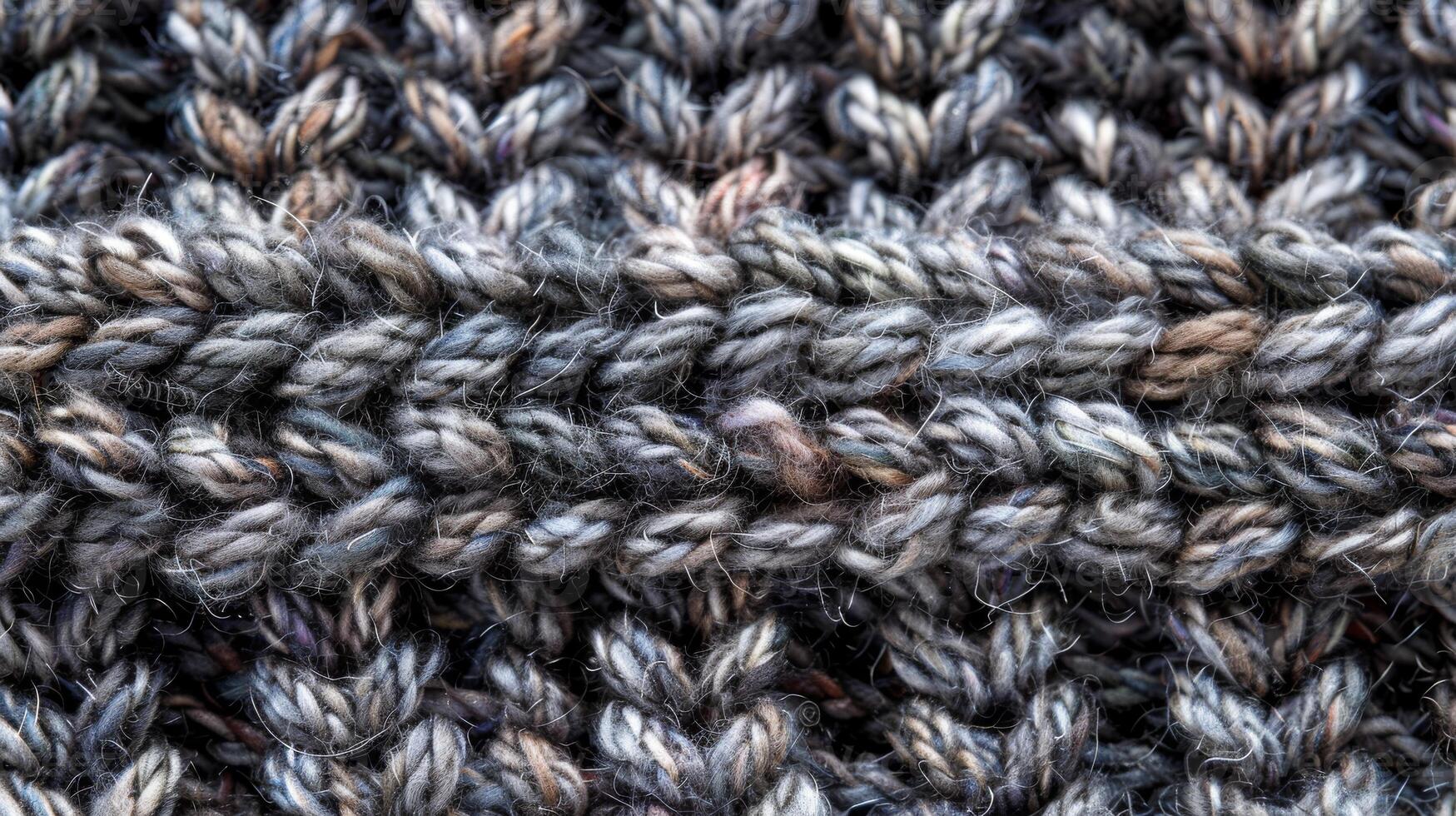 textura de gris tejido a mano de lana tela foto