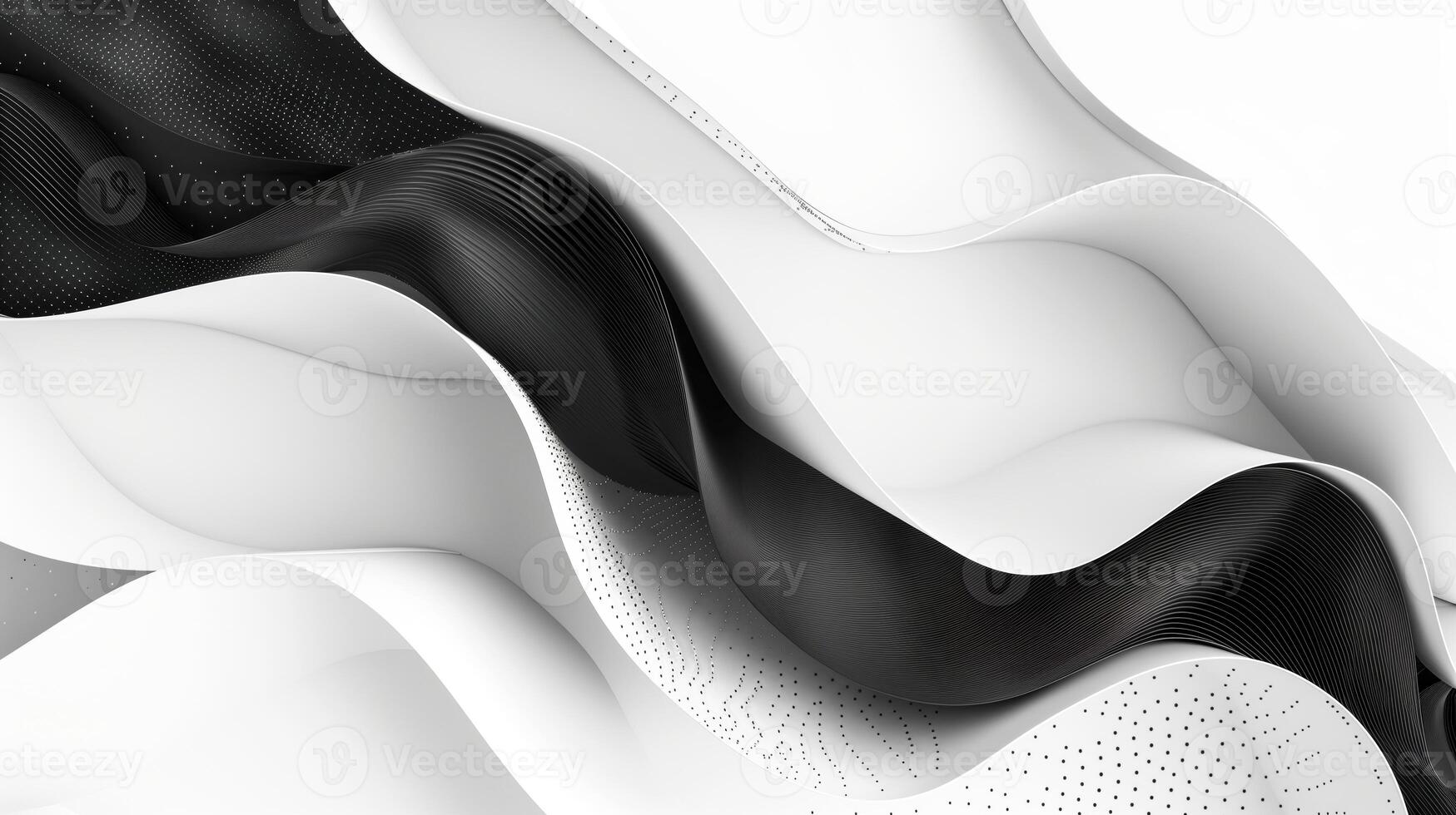 Close up of monochrome abstract pattern photo