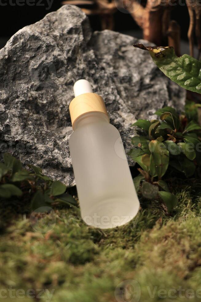 Pipette bottle for essential oil photo