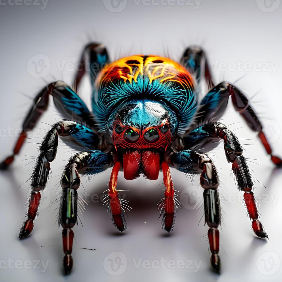 grey spider Tarantula photo